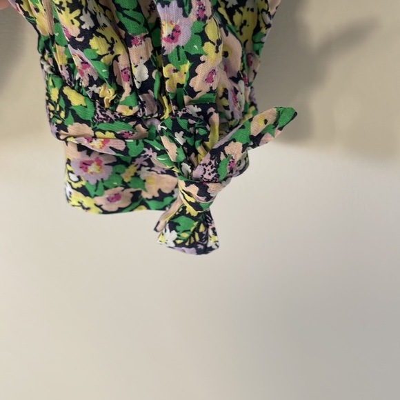 Maeve by Anthropologie floral puff sleeve blouse in medium - Picture 5 of 7